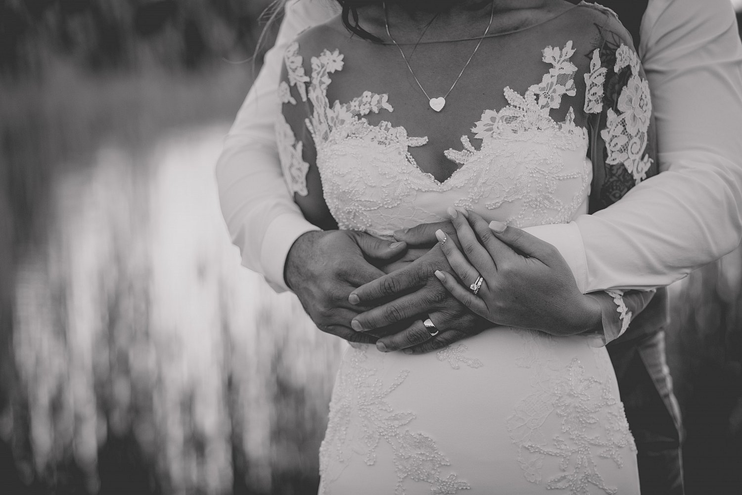 Black and White Wedding ring detail Weddings